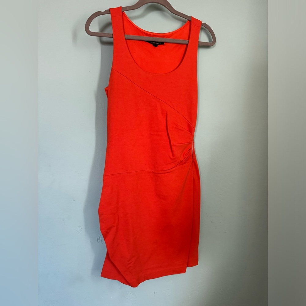 Cynthia Steffe Orange Cocktail Dress Size 6